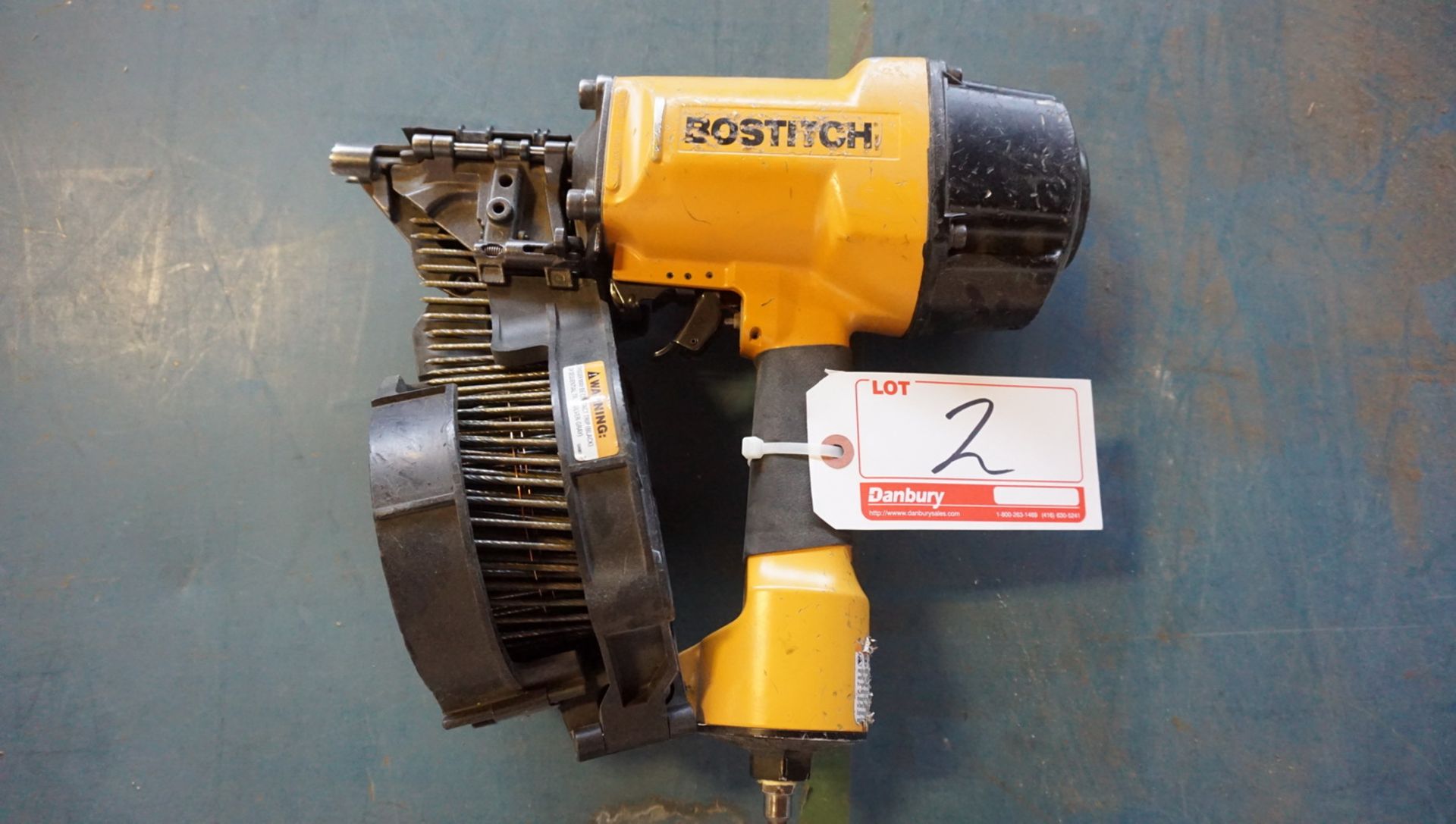 BOSTITCH N80CB-1 PNEUMATIC COIL NAIL GUN