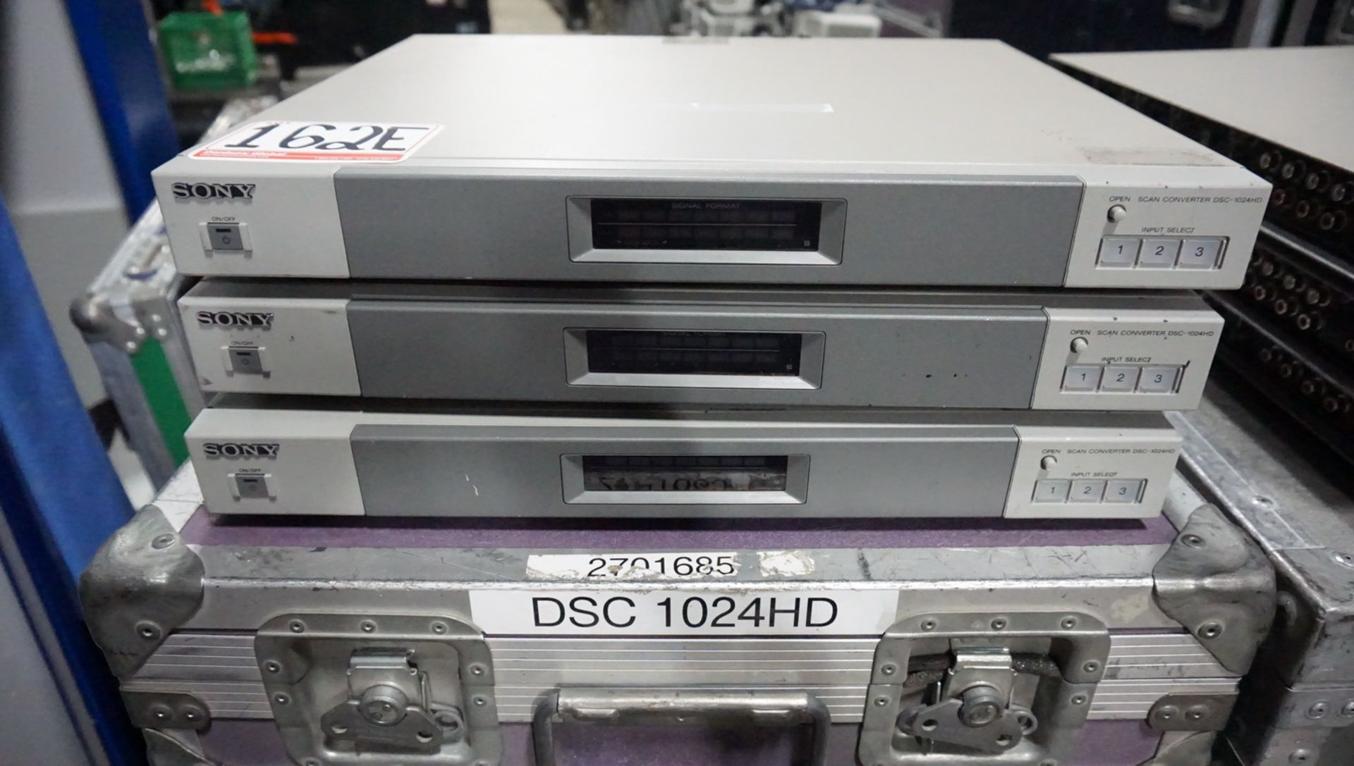 LOT - SONY DSC-1024HD SCAN CONVERTERS (3 UNITS)