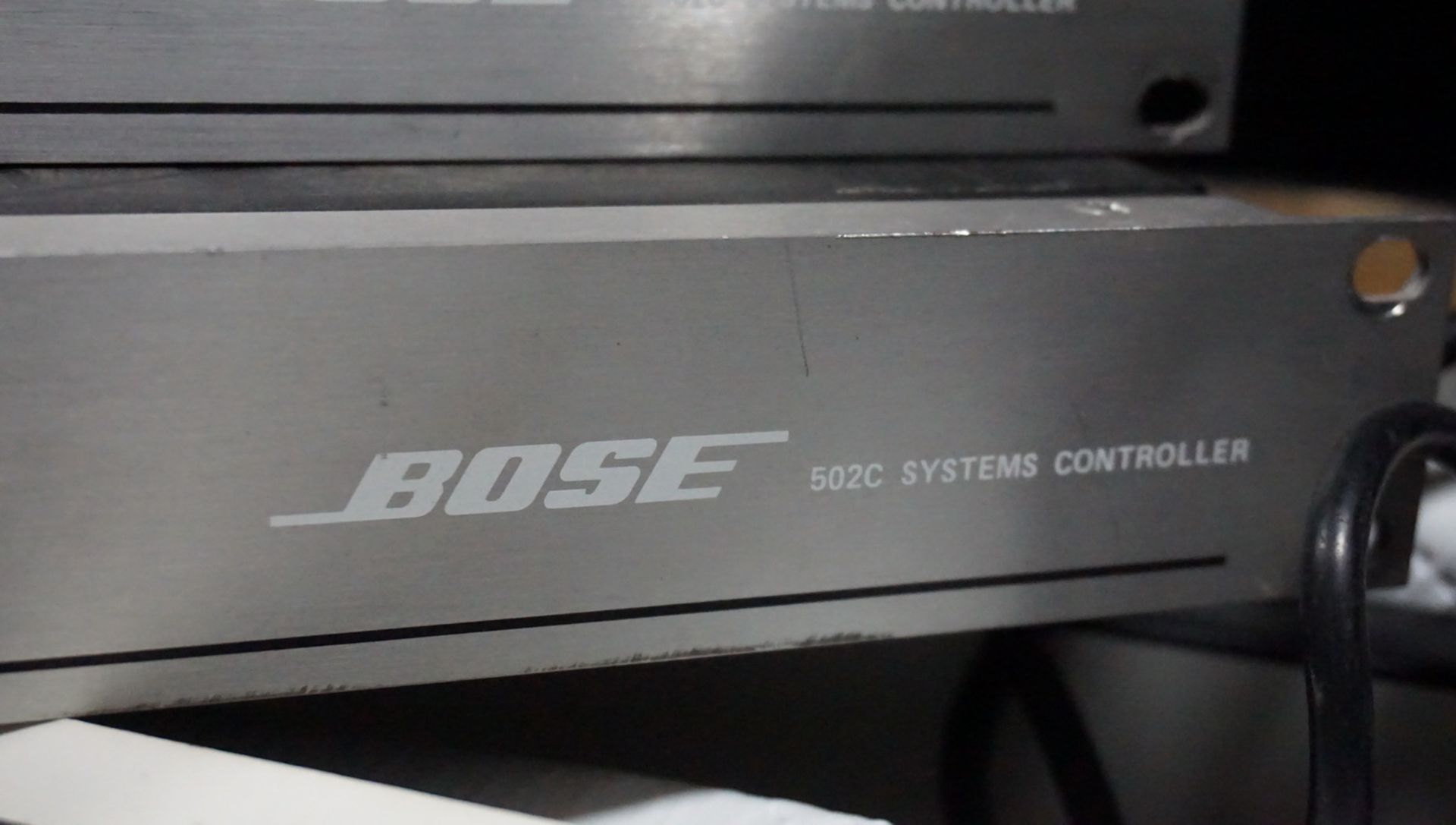 LOT - BOSE 502C SYSTEMS CONTROLLERS (2 UNITS) - Image 2 of 2