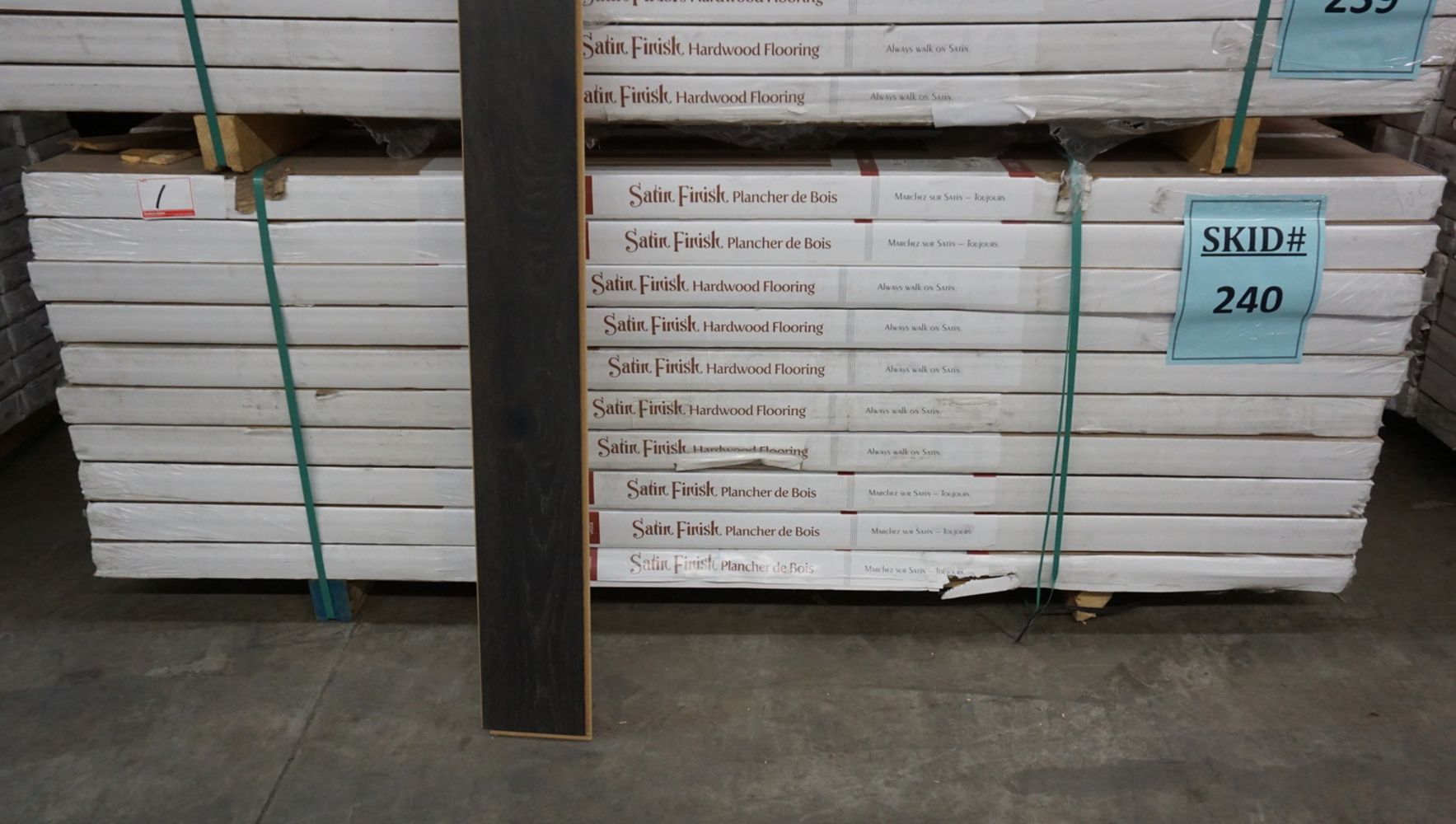 Hardwood, Laminate, & Vinyl Flooring Auction