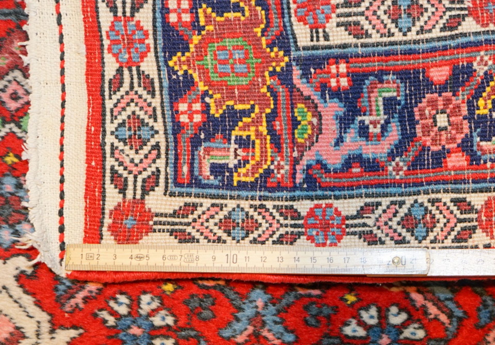 Persischer Mahal,Wolle auf Wolle, gepflegt, 158 x 104cm.,, - Image 3 of 3