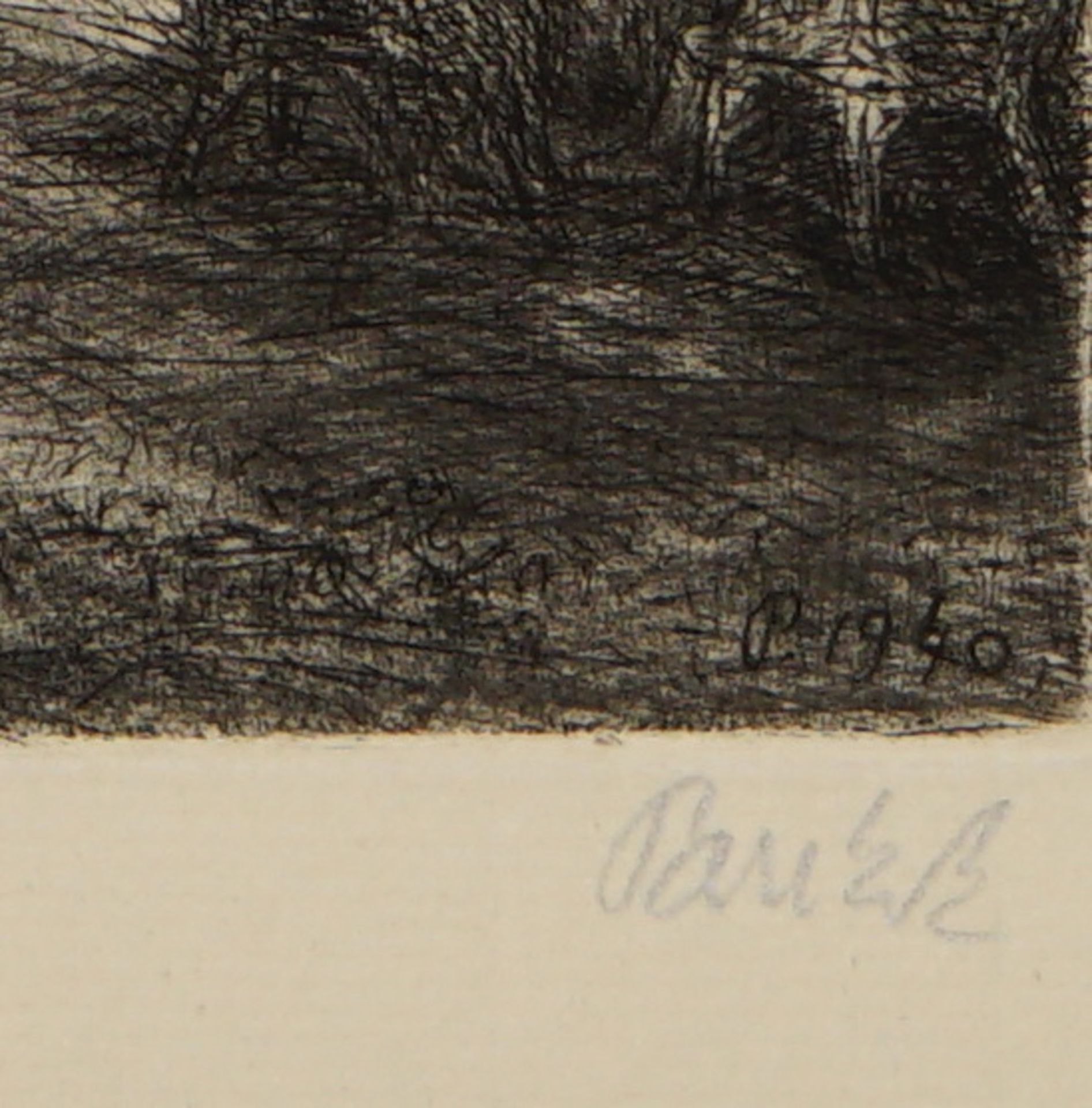 Pankok, Bernhard (1872 Münster (Westfalen); † 1943 in Baierbrunn): Sommerliche Gesellschaft im - Bild 2 aus 3