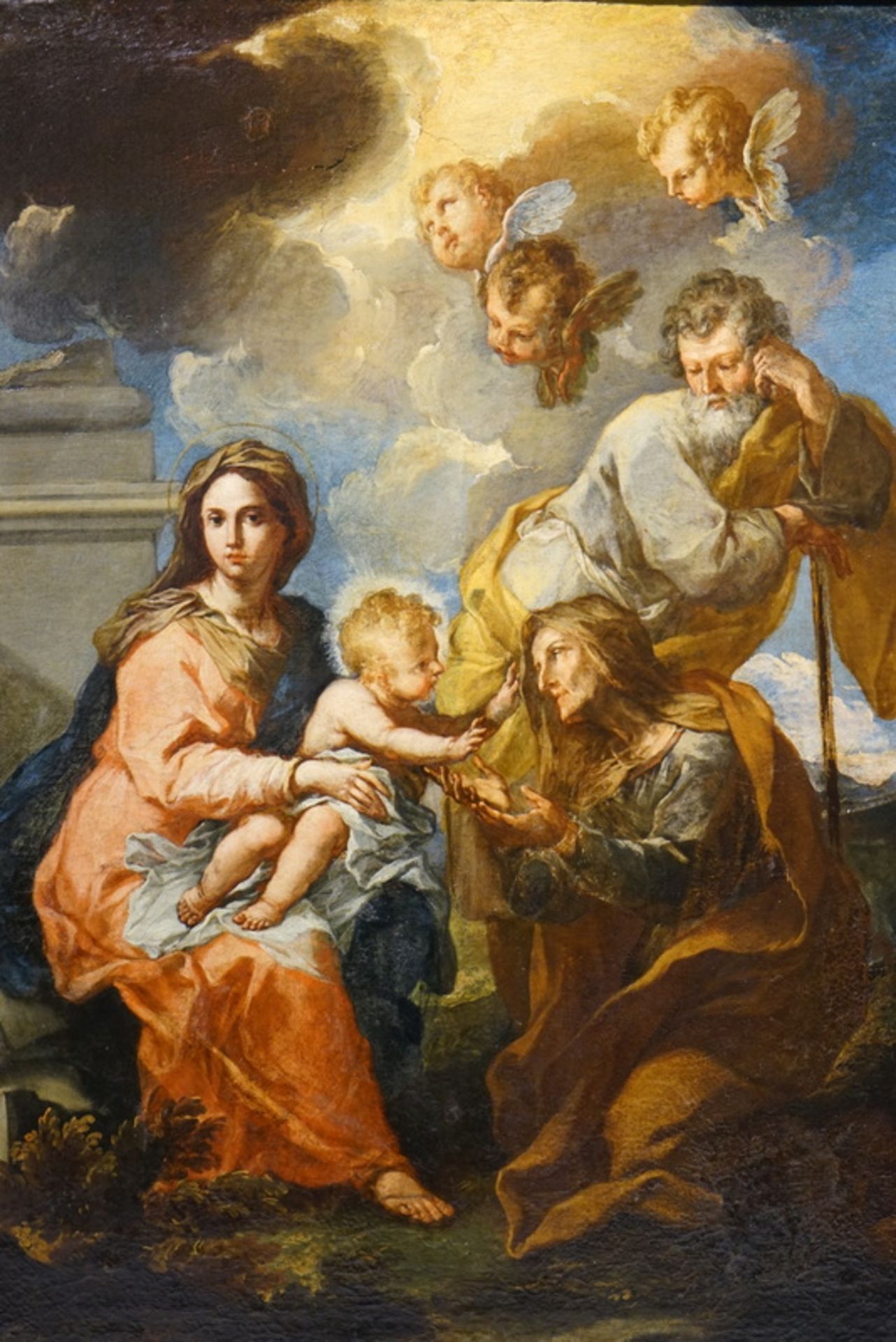 Diziani, Gaspare ((Belluno 1689 – Venedig 1767): Heilige Familie mit Elisabeth,nach seinen - Image 2 of 7