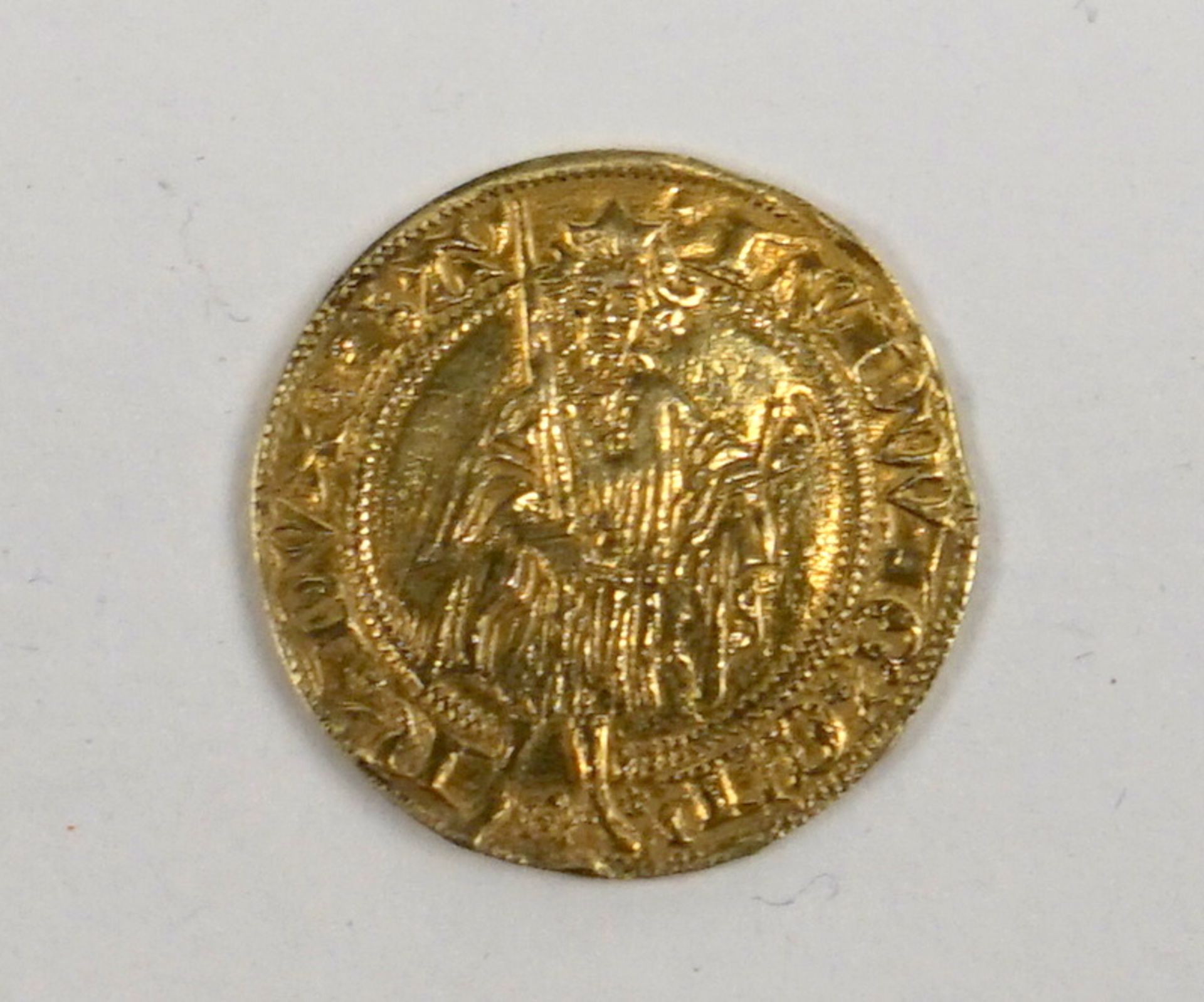 Goldmünze, 17.Jhd.,MAINZ, BISTUM86Konrad III. von Dhaun, 1419-1434 Goldgulden o.J. (1420), Bingen,