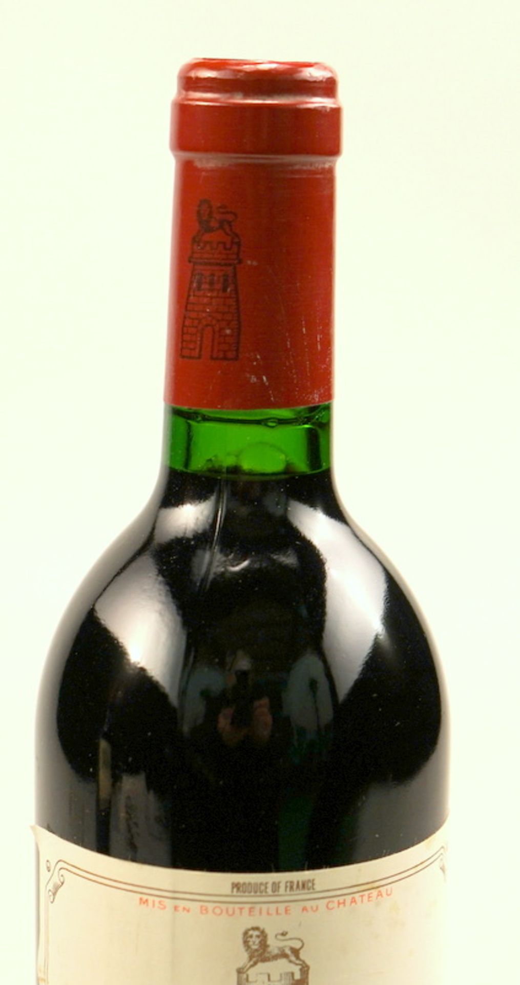 Grand Vin de Chateau Latour, Premier Grand Cru Classé, Paulliac, 1986,Rotwein, Etikett minim. - Image 2 of 3