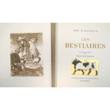Montherlant, Henry de (1895-1972): Les Bestiaires,Illustrationen von Henri Deluermoz, erschienen