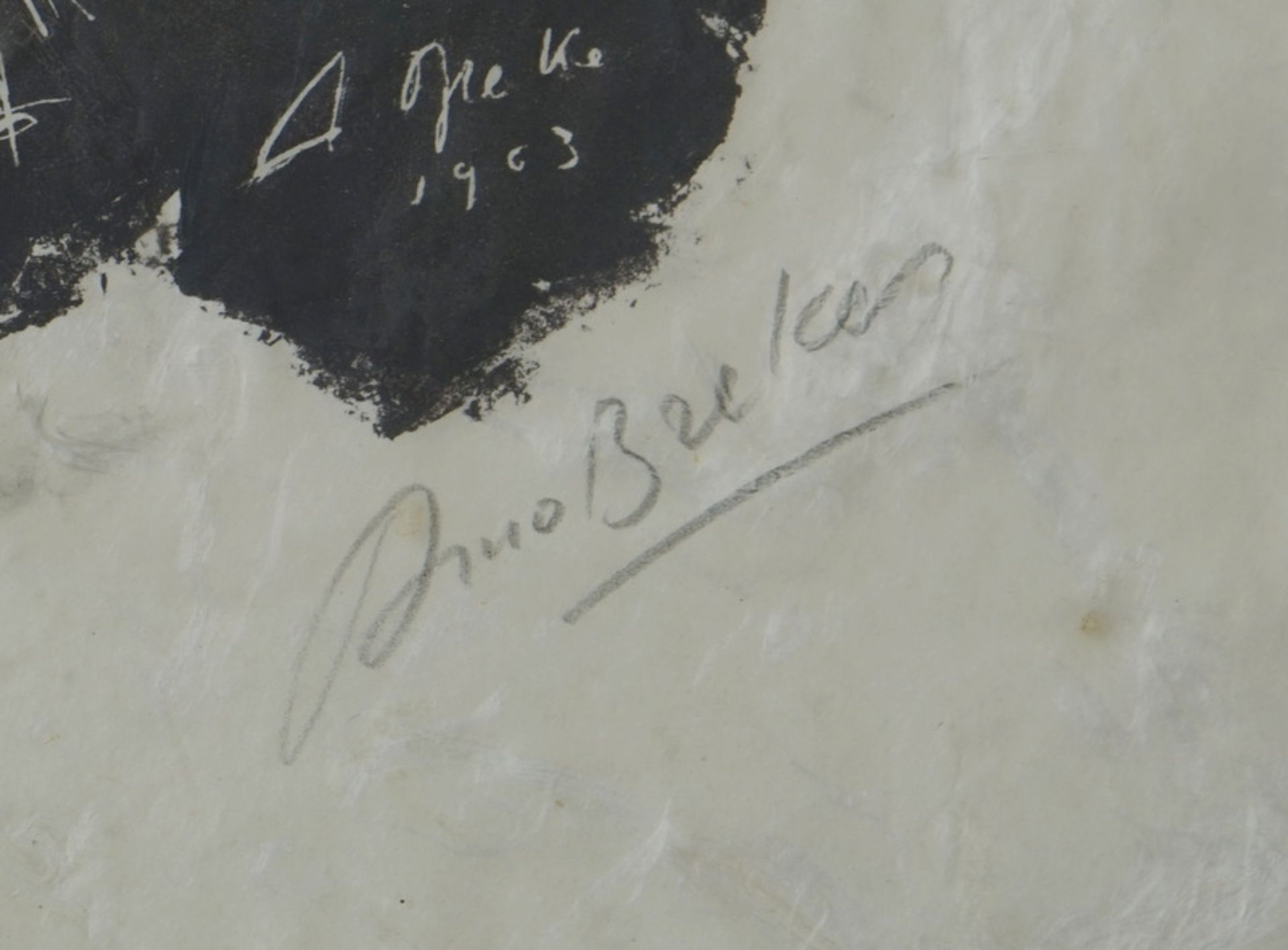 Breker, Arno: Porträtkopf "Jean Cocteau" - Bild 2 aus 2