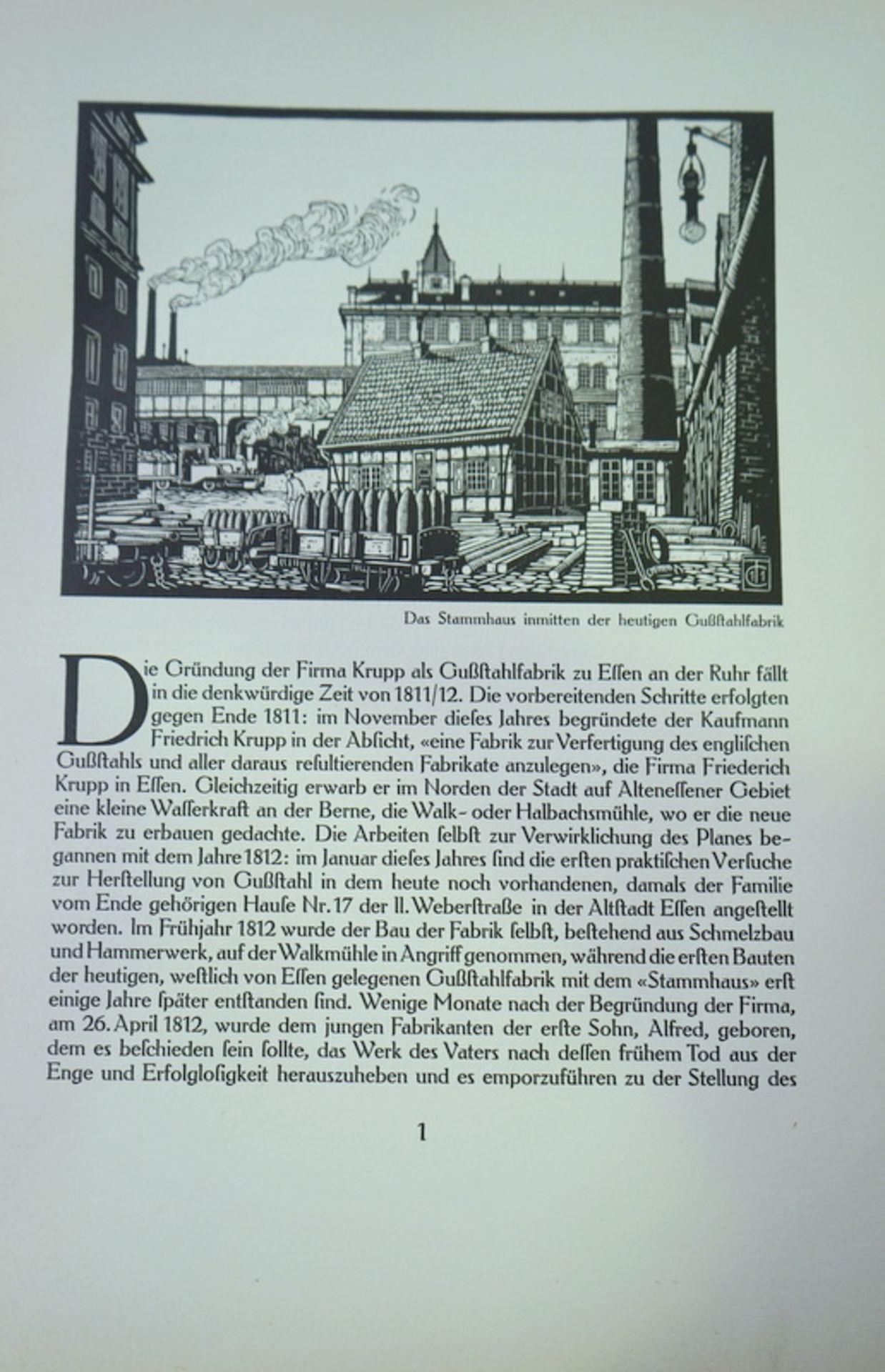 Krupp 1812-1912. Zum 100-jährigen Bestehen der Firma Krupp und der Gussstahlfabrik zu Essen-Ruhr - Image 4 of 8