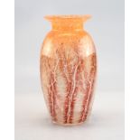 Designer Glas Vase WMF Ikora, ca. 50er Jahre