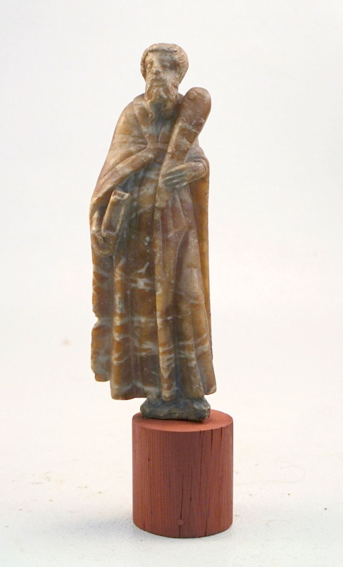 Alabaster-Figur "Judas Thaddäus", wohl Mechelen 16.Jhd.