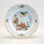 Staatlich Meissen: Großer Teller, Roter Drache mit Kranich, Kakiemon