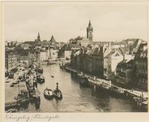 "Königsberg Hundegatt" orig. Photographie vor der Zerstörung, 20er Jahre