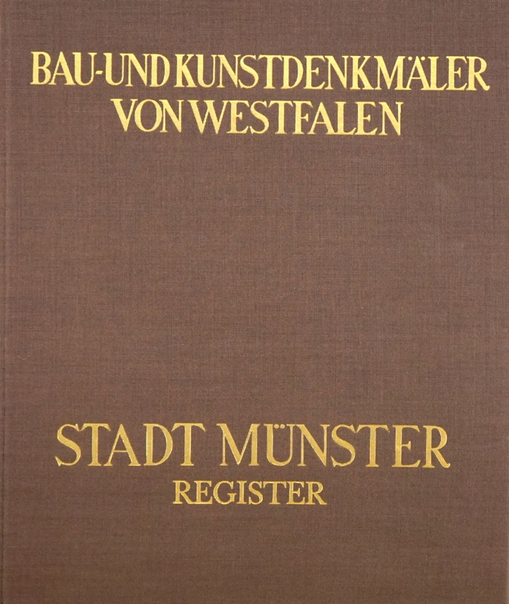 Geisberg, Max: Bau- und Kunstdenkmäler von Westfalen, 6 Bände, 1937 - Image 2 of 2