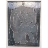 Rosenthal, Studio Line: Jahresobjekt in Glas, "Das Paar", HAP Grieshaber, 1981