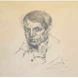 Dali y Domenech, Salvador Felipe Jacinto: Portrait von Pablo Picasso