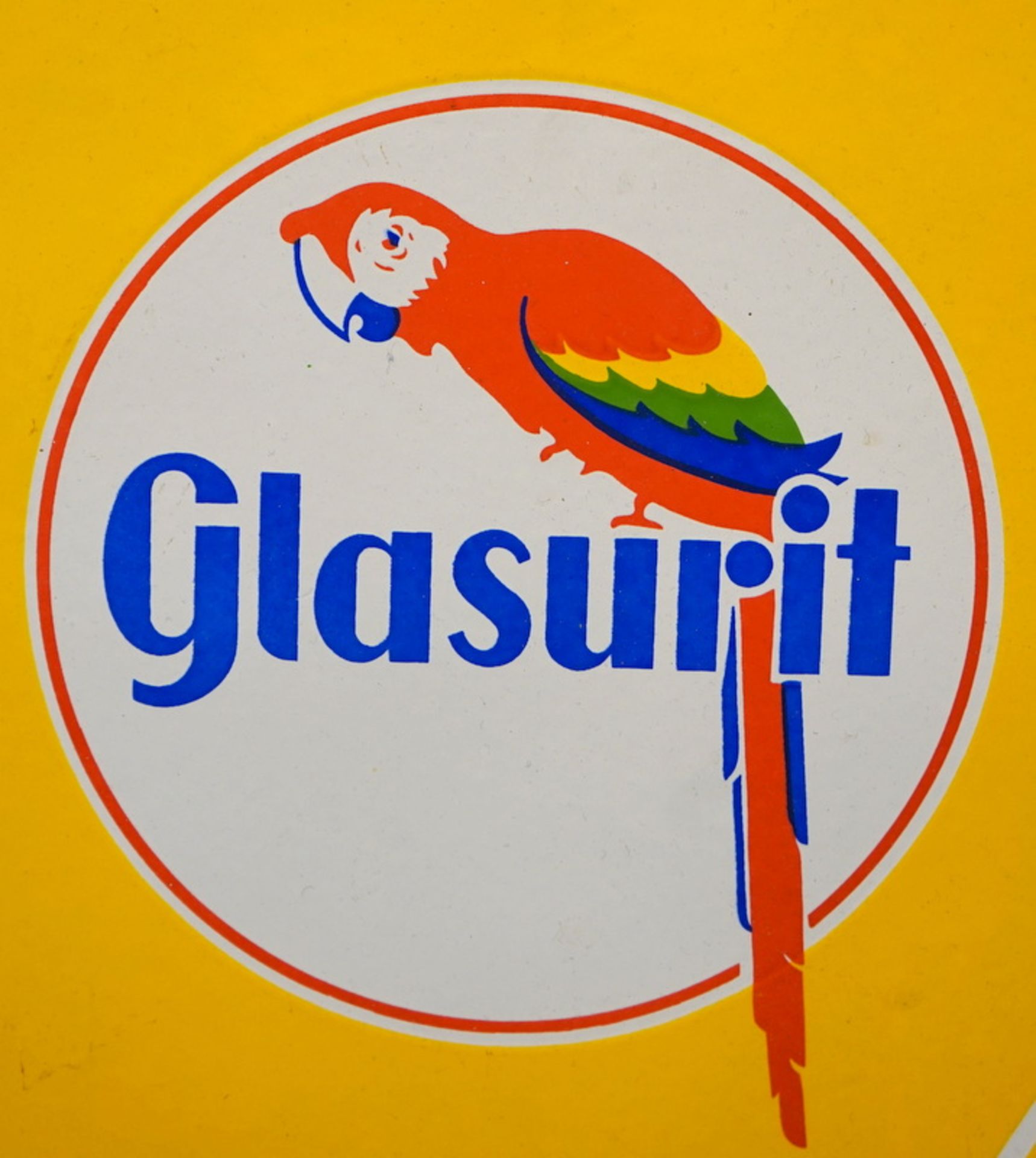 Glasurit, Werbeschild, 1970/80er - Image 3 of 4