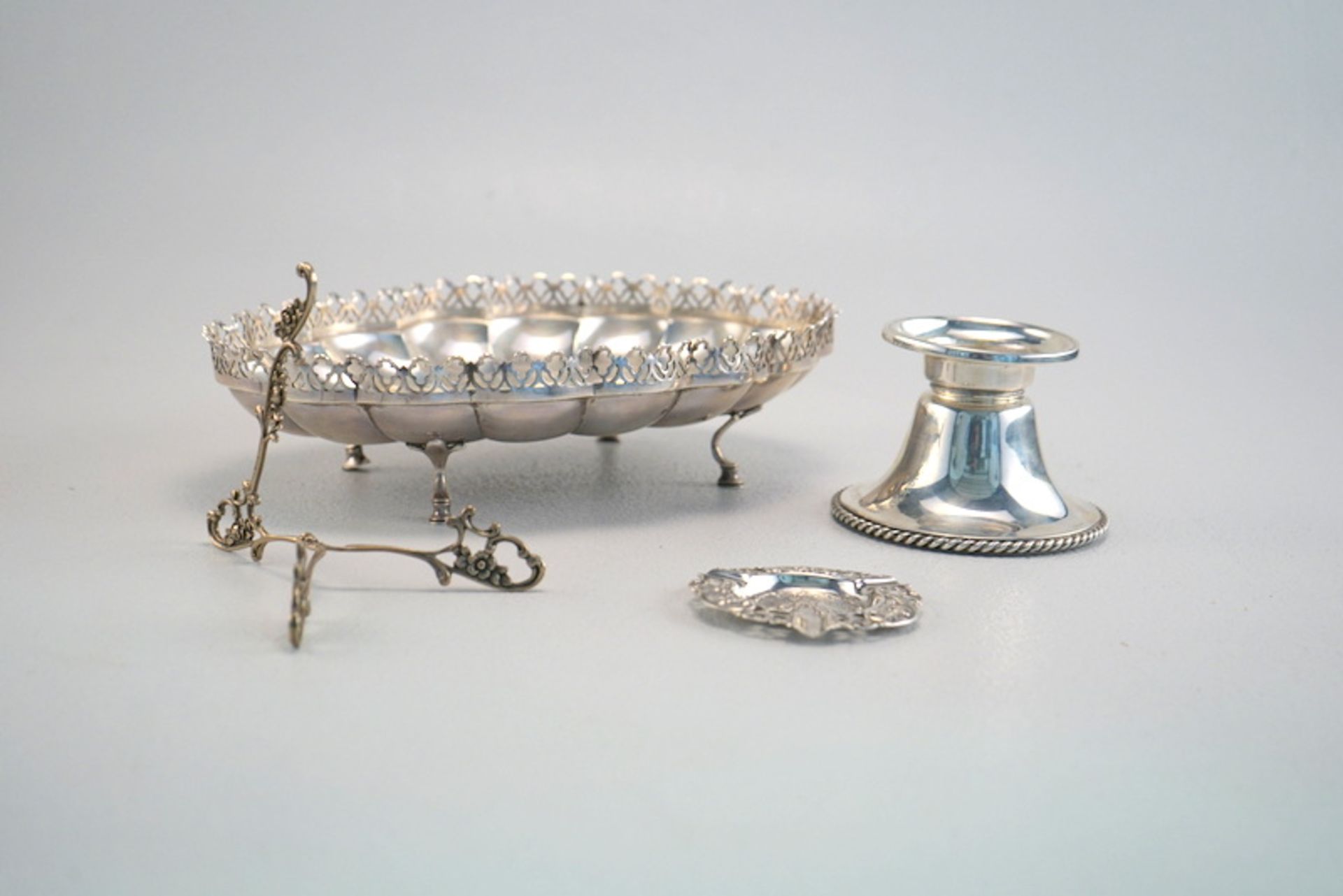 Konvolut Silber, u.a. Schale, Porto, meist 800er Silber