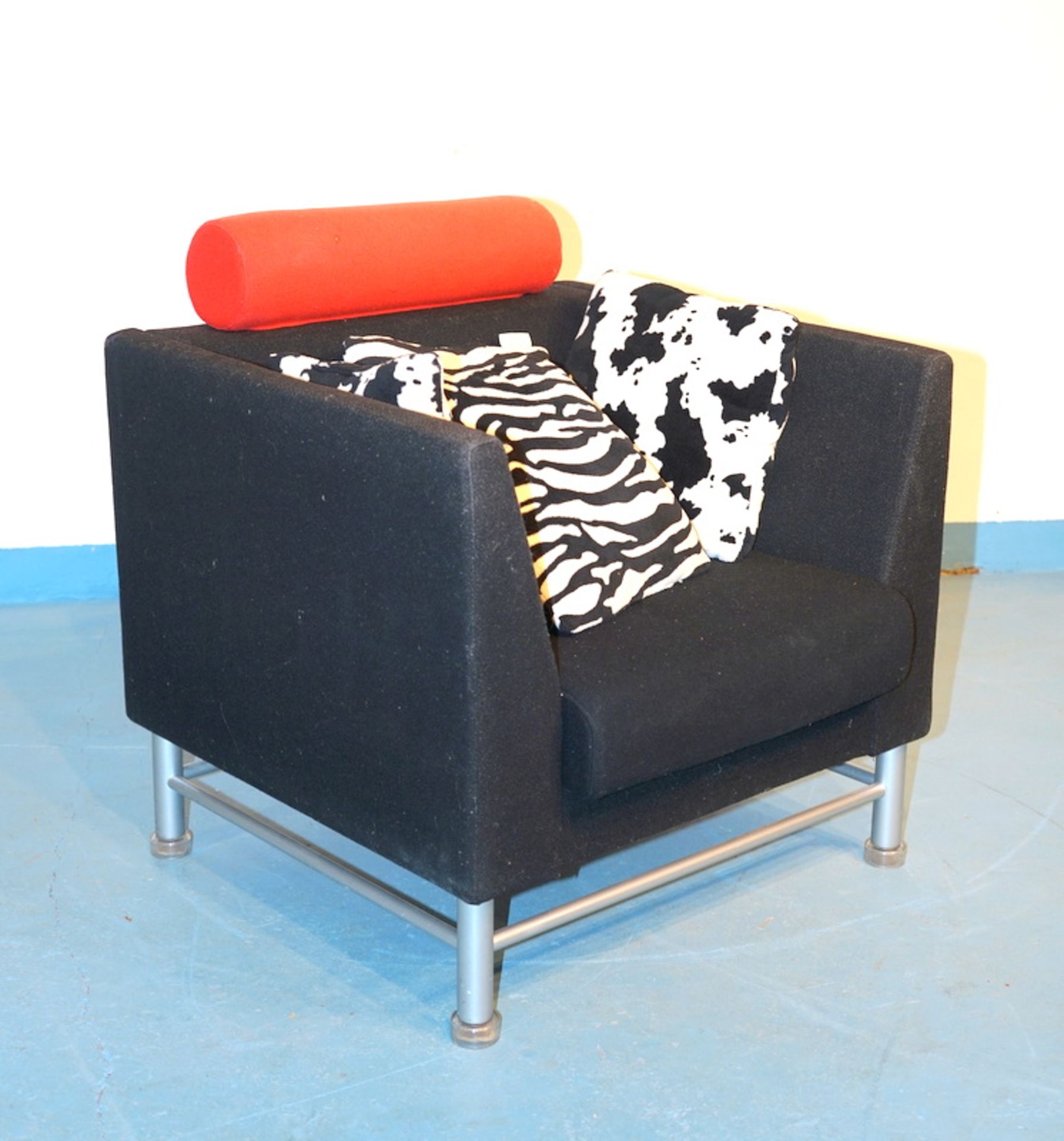 Sottsass, Ettore: East Side Sessel für Knoll int., 1980er Memphis Design
