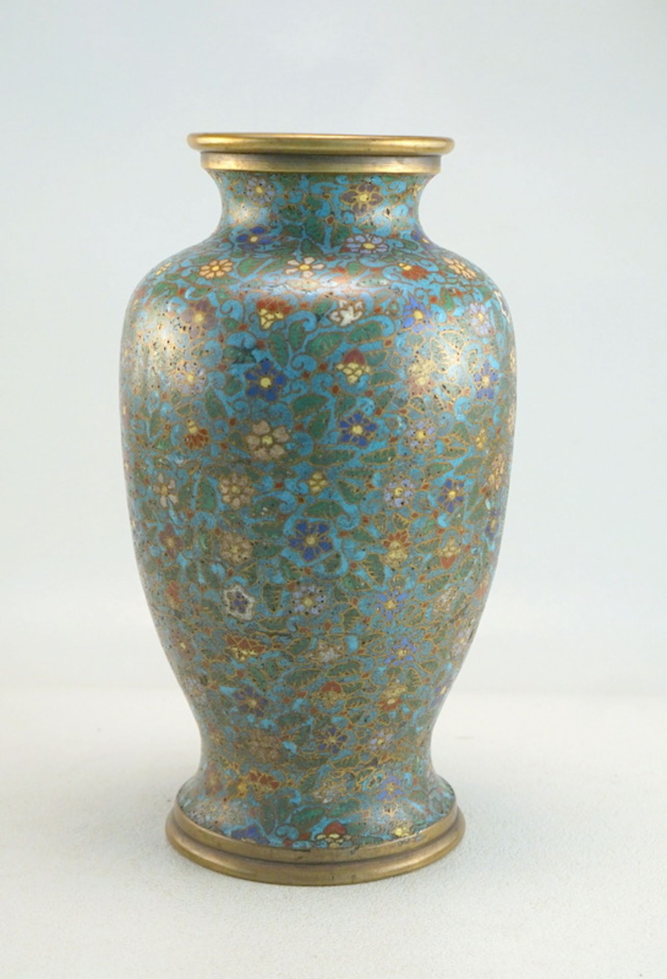 Cloissonnée Balustervase, Chien-Lung Period