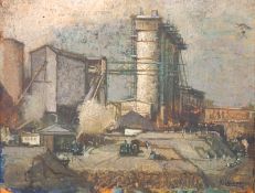 Gessner, Richard: Industrielandschaft, ca. um 1930
