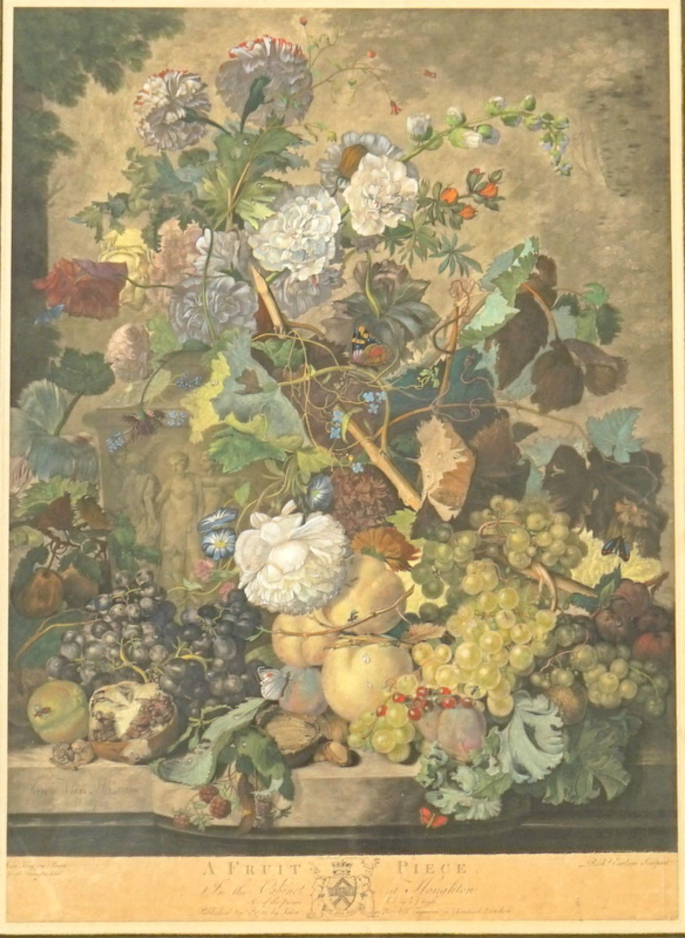 Earlom, Richard: "A Fruit piece" nach Jan van Husum (1682-1749) von 1723 - Bild 2 aus 3