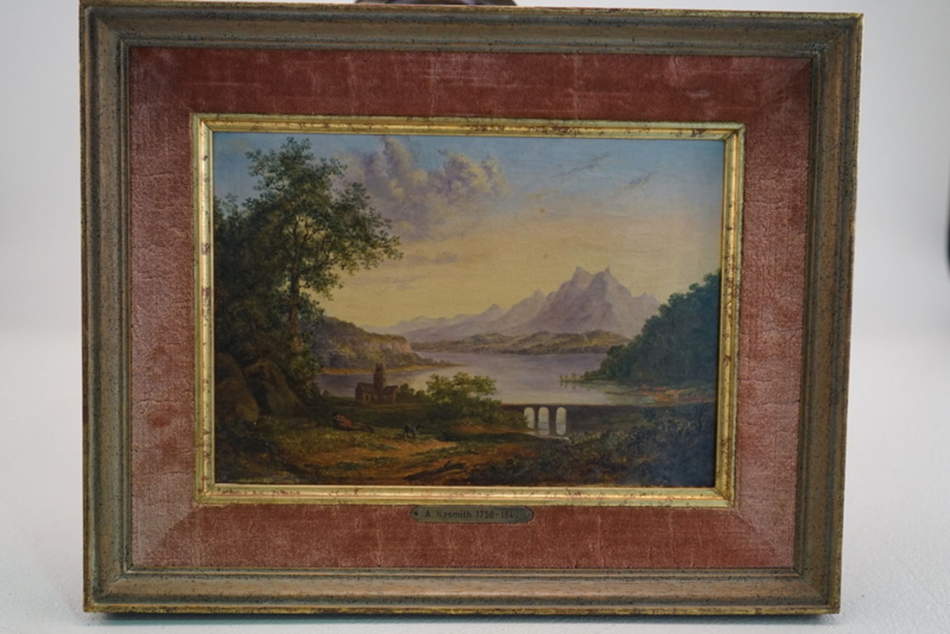 Nasmyth, Alexander: Schottische Ideallandschaft von Loch Lomond - Bild 2 aus 4