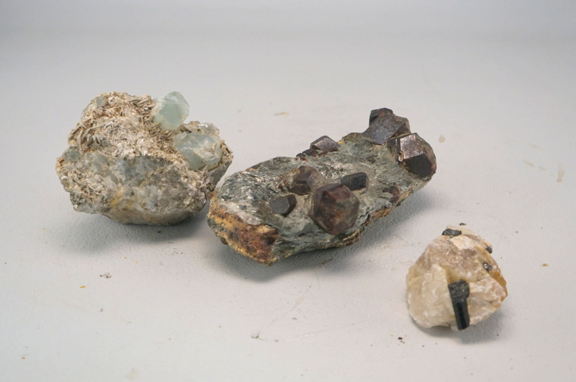 Sammlung von sieben Mineralien - Image 2 of 3
