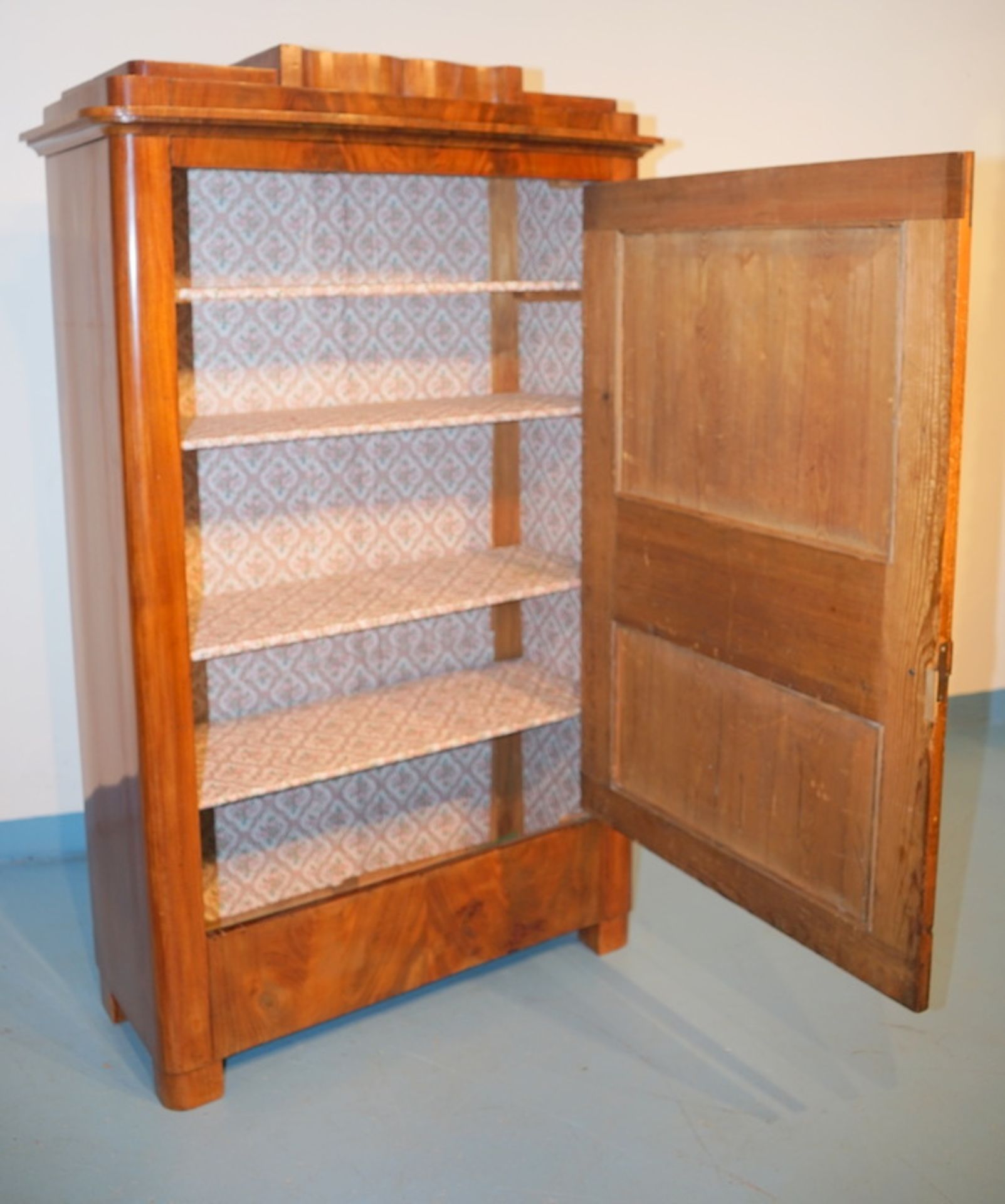 Wäscheschrank, sog. "Blender" Biedermeier um 1830 - Image 3 of 4