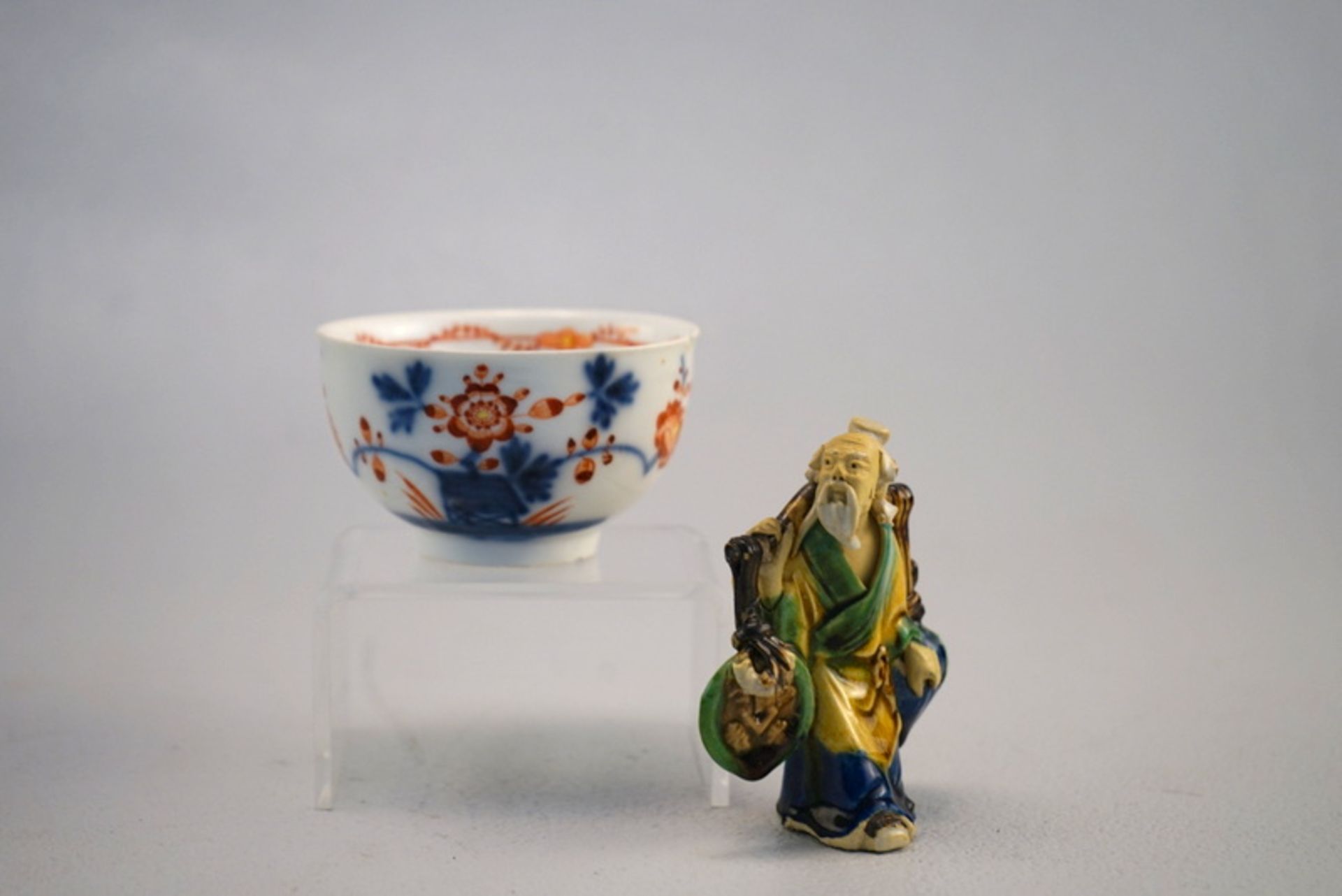 Königl. Meissen: Ein Koppchen und ein Chinese