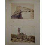 Fotoalbum, England, um 1900, ca. 50 Fotos
