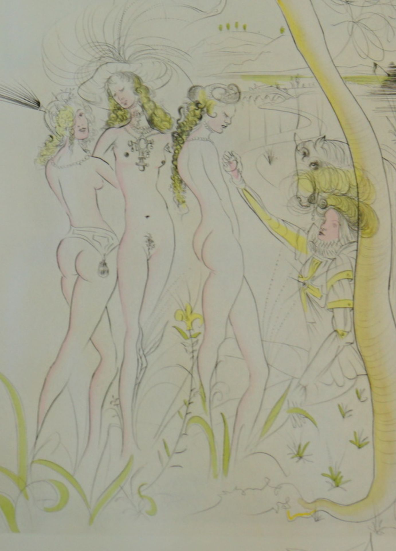 Dali y Domenech, Salvador Felipe Jacinto: "Urteil des Paris", 1971 - Image 2 of 2