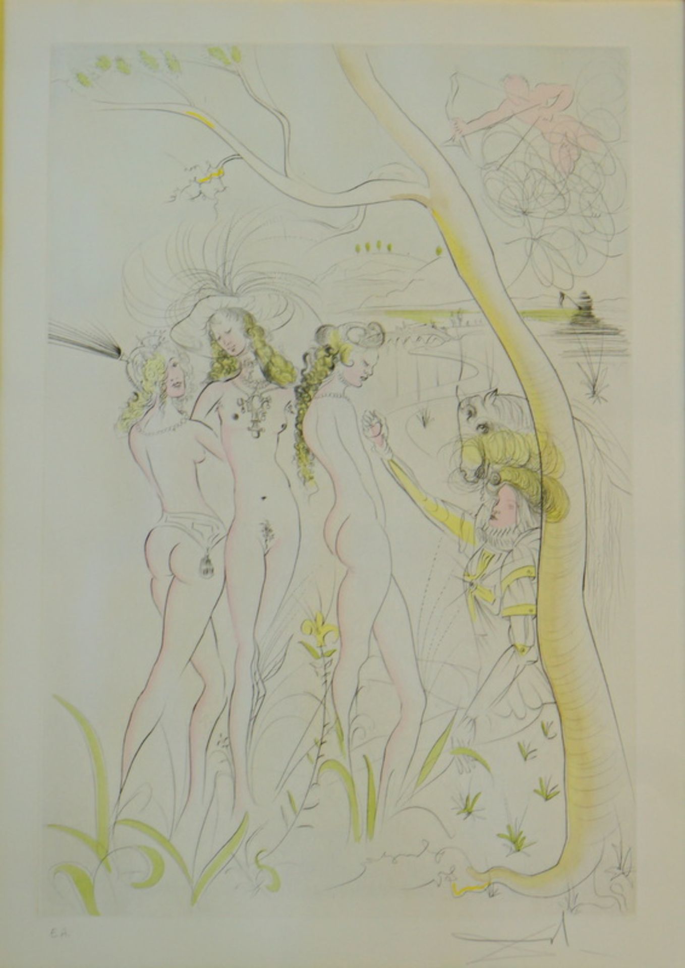 Dali y Domenech, Salvador Felipe Jacinto: "Urteil des Paris", 1971