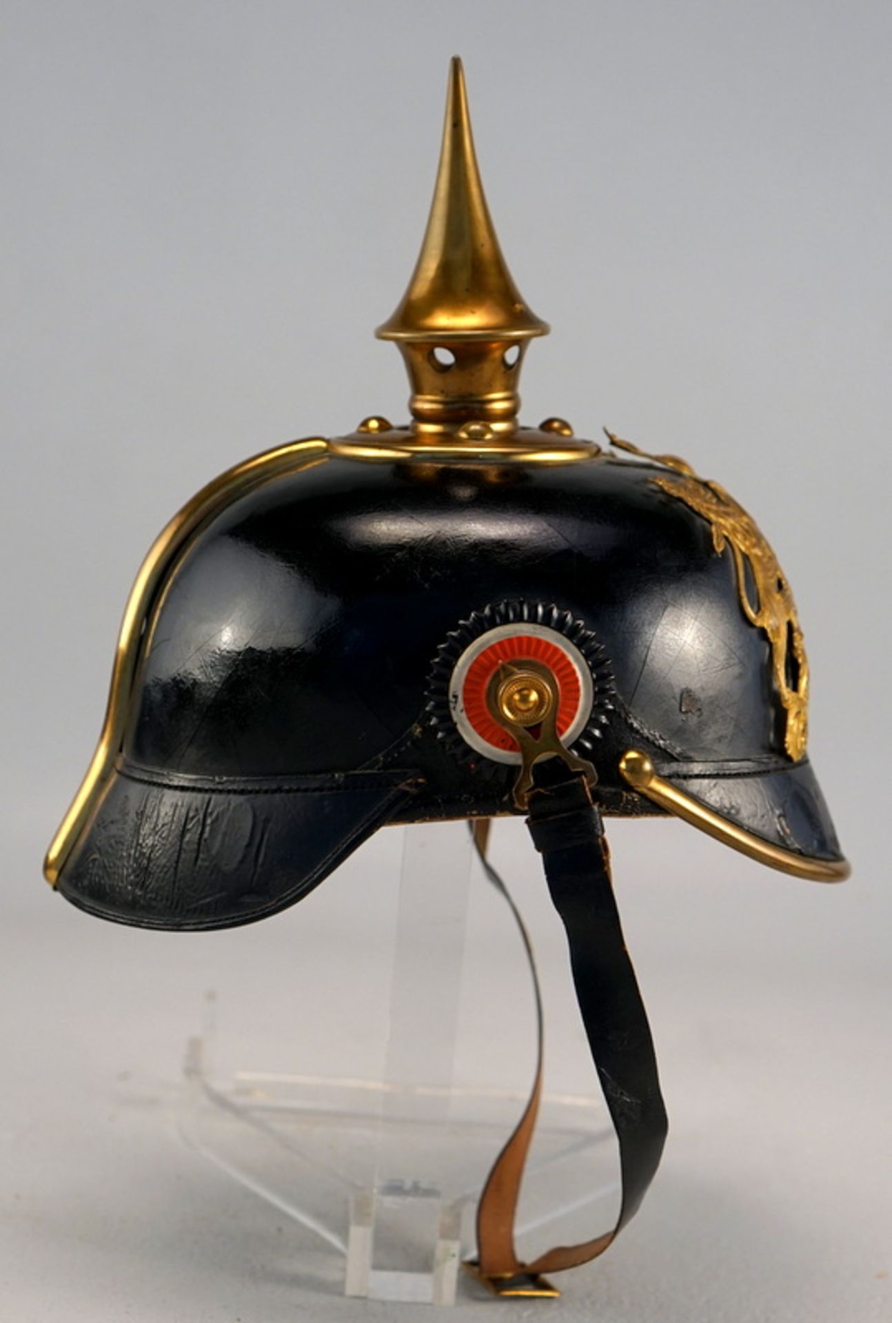 Pickelhaube württembergisches Feldartillerieregiment Nummer 1 bis vier - Image 3 of 4