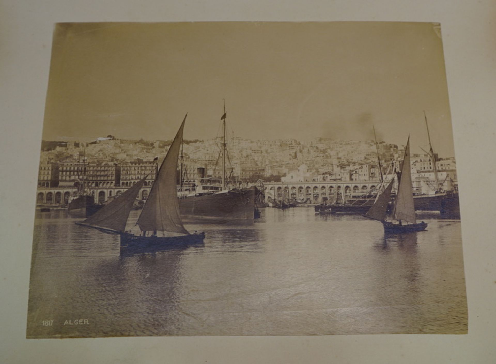 Fotoalbum, Algerien, um 1900, ca. 60 Fotos - Bild 2 aus 6