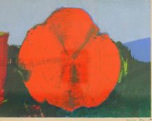 Ernst, Max: Rote Blume 2, 1966, Seriegrapie 39/59