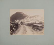 Sechs Albumin-Fotographien aus Norwegen, um 1897