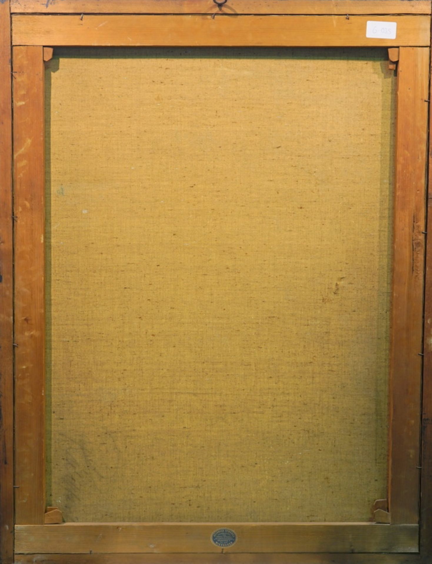 Adelige Dame mit aufwendigem Spitzenkleid ca. um 1800 - Image 6 of 6