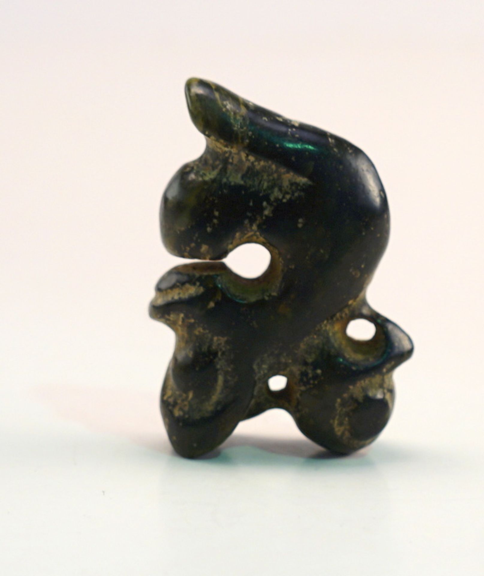 Pig dragon, Jade, wohl archaisch - Image 5 of 5
