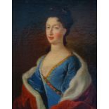 Pesne, Antoine: Porträt einer brandenburgischen Prinzessin, ca. um 1730