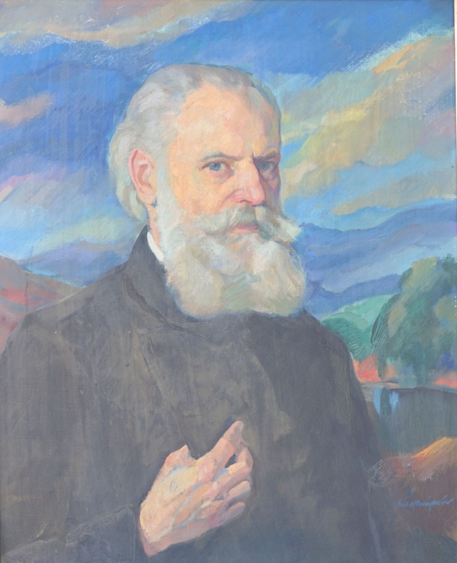 Neugebauer, Rudolf: Portrait von Prof. Ernst Becher - Bild 2 aus 4