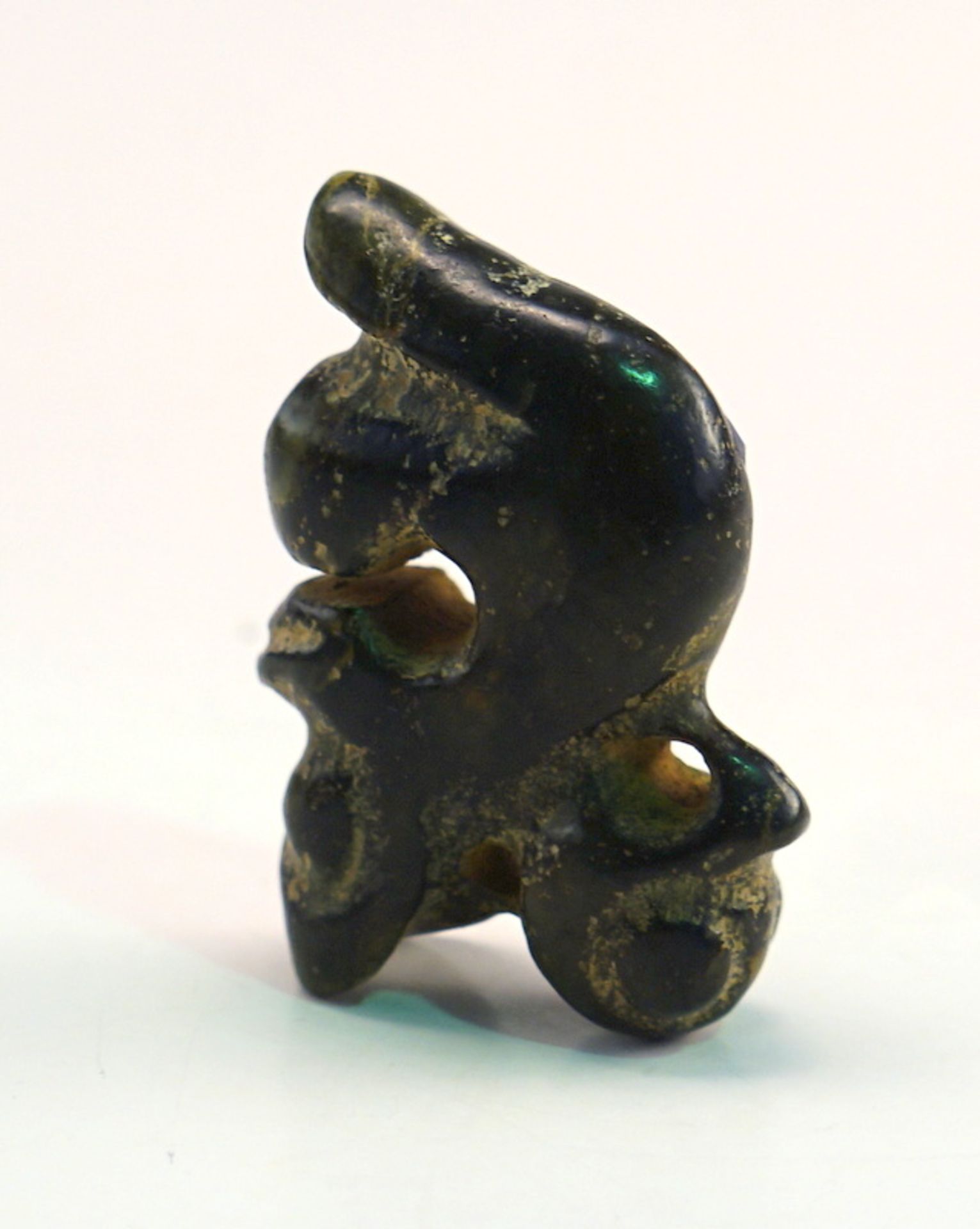 Pig dragon, Jade, wohl archaisch - Image 4 of 5