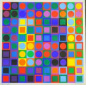 Vasarely, Viktor: Komposition" ohne Titel"