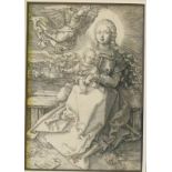 Dürer, Albrecht: Maria wird von einem Engel gekrönt 1520
