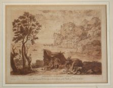 "View of Orvieto" nach gleichnamigen Gemälde von William Turner