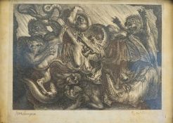 Suyderhoef, Johan: "Hölle" nach Peter Paul Rubens