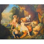 Dietrich, Christian Wilhelm Ernst, Gen Dietricy (zugeschr.): Diana mit Nymphen in einer Felsgrotte
