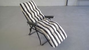 Sunlounger in good condition.