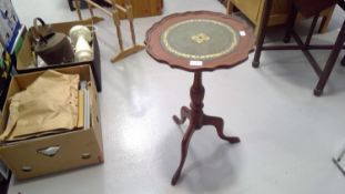 Mahogany wine table