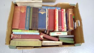 Two boxes of books which both containing dictionaries, encyclopedias, etc.