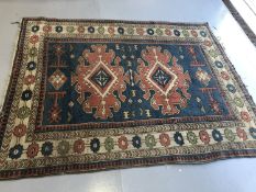 A Turkish rug 250cm x 293cm.